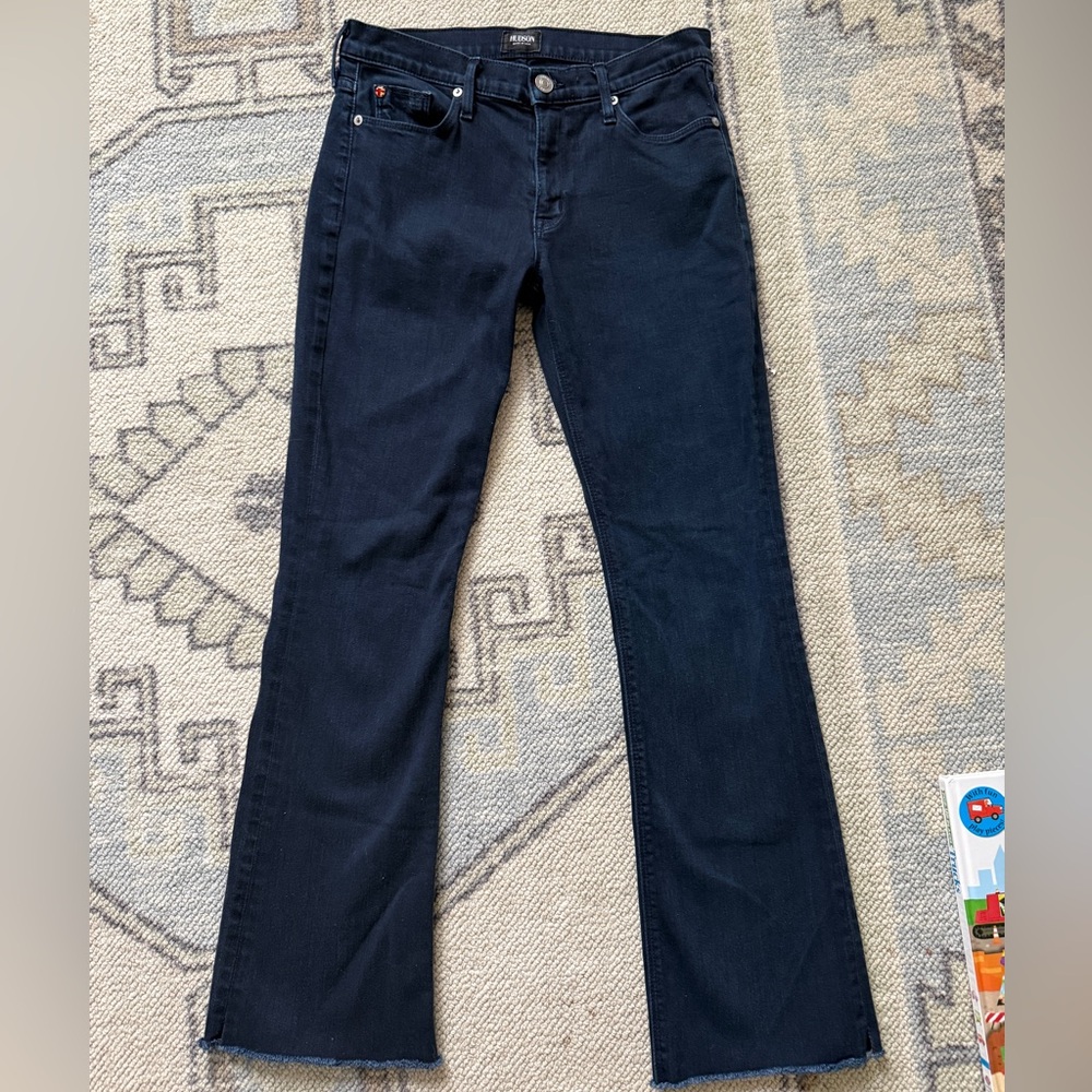Hudson Jeans Dark Blue Denim Love Midrise bootcut 27x29
